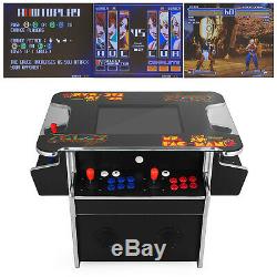 Cocktail Arcade Machine Avec 1162 Classic Games 4 Joueurs 3 Faces De L'écran 19 Pouces
