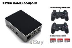 Console De Jeux Rétro- 64, 128 Go, 200 Go Raspberry Pi 3 Arcade Machine- Flirc Case