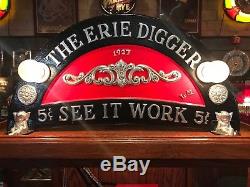 Contemporain The Erie Digger Crane Claw Prix Arcade Machine Visualiser Maintenant