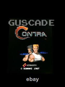 Contra Arcade Machine Konami Nouveau Jeu Vidéo Classique Taille Complète Guscade