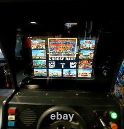 Cruisn' USA Arcade Driving Racing Machine De Jeu Vidéo Fonctionne Très Bien! Lcd! Cruisin 2