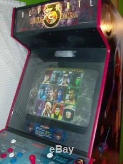 Dédié Ultimate Mortal Kombat 3 Arcade Machine Avec Mk1, Mkii Et Conseils Mk4