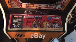 Donkey Kong Arcade Machine Vintage Pleine Grandeur Travail Orange