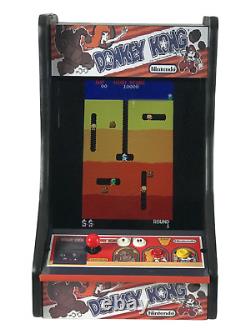 Donkey Kong Countertop Arcade Machine Mise À Niveau Avec 60 Jeux Mme Pac-man Galaga