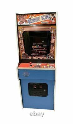 Donkey Kong Machine D'arcade Pleine Taille Améliorée Avec 60 Jeux Mme Pacman Galaga