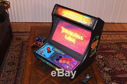 Dragon's Lair / Espace Ace Custom Mini Bartop Arcade Game Machine Cabinet Mame