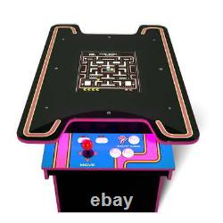 Édition tête-à-tête de la machine de jeu d'arcade de table Ms. Pac-Man en série noire