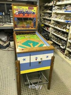 Entièrement Restauré Vintage Williams Super World Series Baseball Arcade Jeu