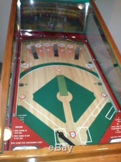 Entièrement Restaurée Sur Mesure Vintage Williams 57 Deluxe Baseball Jeu D'arcade
