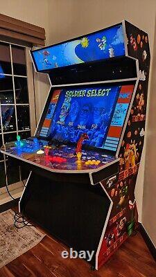 Extrême Home Arcades - Cabinet de machine d'arcade Megacade 4 joueurs avec toutes les options
