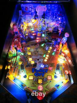 Famille Guy Arcade Pinball Machine Stern 2007 (led Personnalisée & Excellent État)