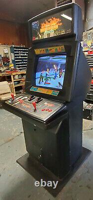 Full Size Die Hard Arcade Fighting Video Game Machine! Fonctionne Très Bien