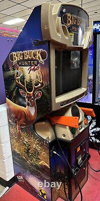 GRAND CHASSEUR DE GROS BUCK MACHINE D'ARCADE PRO PAR RAW THRILLS 2005 (Excellent) RARE