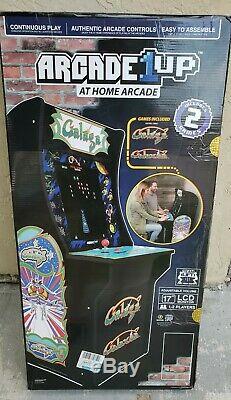 Galaga / Galaxian Arcade 1up Machine 4ft Gameroom Marque Nouveau! Nostalgique