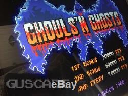 Ghouls N Ghosts Arcade Machine Nouveau Multi Joue Également À Goblins + Ovr 1013 Guscade