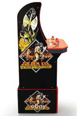 Golden Axe Arcade1up Gaming Cabinet Machine Comprend 5 Jeux Navire Dans Les 10 Jours