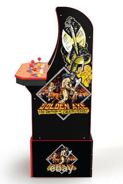 Golden Axe Arcade1up Gaming Cabinet Machine Comprend 5 Jeux Navire Dans Les 10 Jours