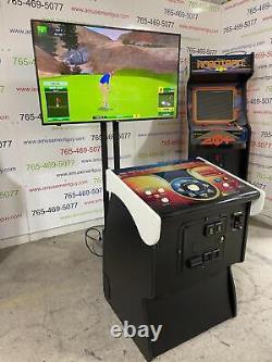 Golden Tee 2023 Pedestal par Incredible Technologies COIN-OP Arcade Video Game