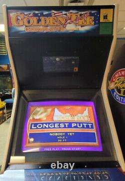 Golden Tee Complete Full Size Golf Arcade Video Game Machine! 29 Cours 27 Crt