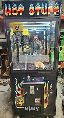 Hot Stuff Claw Crane Prize Redemption Full Size Arcade Machine Working! #4