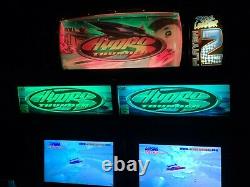 Hydro Thunder Arcade Machine 2x Withrare Topper