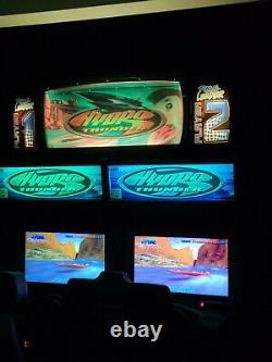 Hydro Thunder Arcade Machine 2x Withrare Topper