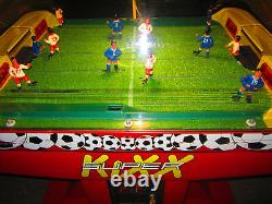 Ice Super Kixx Arcade Dome Soccer Machine (excellent État) Rare