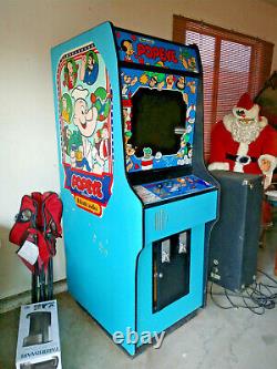 Incroyable Vintage 1982 Nintendo Popeye Stand-up Arcade Game Fonctionne Bien