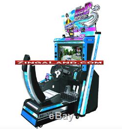 Initial D Stage 6 Arcade Jeu Street Racing Retail Machine À Jetons Vidéo