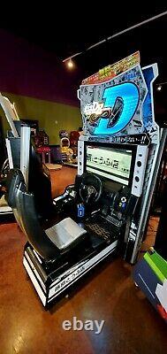 Initiale D8 Arcade Stage Infinity 2 Player Dual Driving Racing Machine With Server