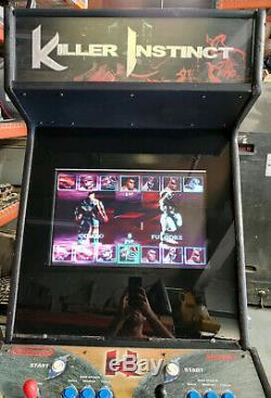 Instinct De Tueur Full Size Fighting Arcade Jeu Vidéo Machine - 22 Moniteur LCD