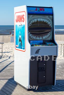 Jaws Le Arcade Machine New Full Size 1 Of 75 Edition Limitée Jeu Vidéo Guscade
