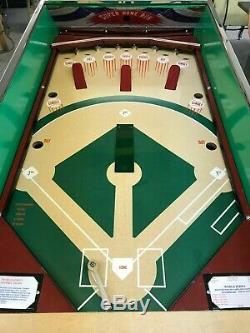 Jeu D'arcade De Baseball Vintage Williams 62 World Series Personnalisé Entièrement Restauré
