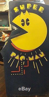 Jeu Vidéo De Machine D'arcade Verticale Superbe De Pac-man Bally Fonctionnant À Mi-chemin Non Jamma