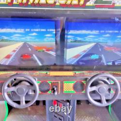 Jeux de course de voiture Namco Final Lap Arcade Machine vidéo Circuit de course Voiture de course 2 personnes Voiture