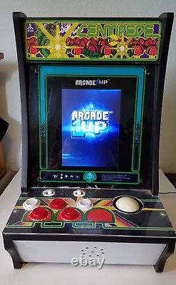 Jeux rares Arcade1up Centipede Missile Command en 1 machine d'arcade excellente