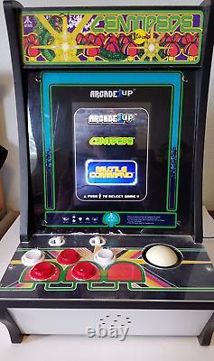 Jeux rares Arcade1up Centipede Missile Command en 1 machine d'arcade excellente