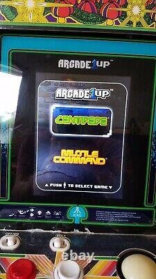 Jeux rares Arcade1up Centipede Missile Command en 1 machine d'arcade excellente