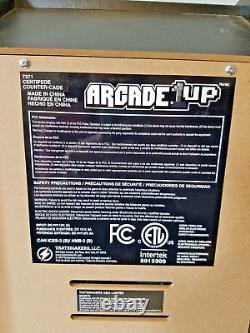 Jeux rares Arcade1up Centipede Missile Command en 1 machine d'arcade excellente