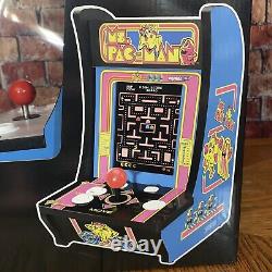 Jeux vidéo de la machine d'arcade rétro 5 en 1 Ms. PAC-MAN Countercade.