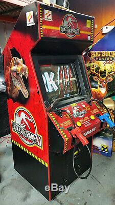 Jurassic Park 3 Arcade Tir Vidéo Game Machine! Tirez Sur Les Dinosaures