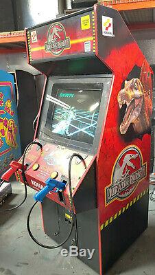 Jurassic Park 3 Arcade Tir Vidéo Game Machine! Tirez Sur Les Dinosaures
