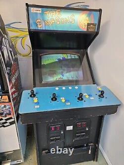 Konami La machine d'arcade vidéo des Simpsons