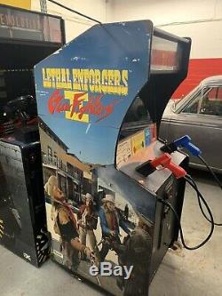 Konami Lethal Enforcers II Gun Jeu Vidéo Arcade Machine