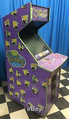Konami Simpsons Bowling Machine De Jeu D'arcade. Unique En Son Genre