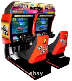 MACHINE D'ARCADE DAYTONA par SEGA 1994 (Excellent) RARE