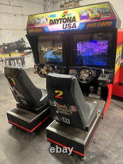 MACHINE D'ARCADE DAYTONA par SEGA 1994 (Excellent) RARE