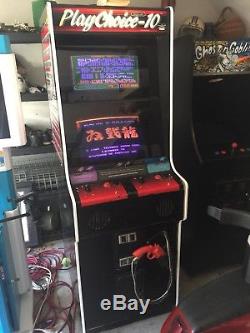 Machine À Arcade Nintendo Playchoice 10 Dual Monitor Avec 10 Jeux