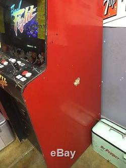 Machine À Jetons D'arcade De Combat Final Vintage Capcom