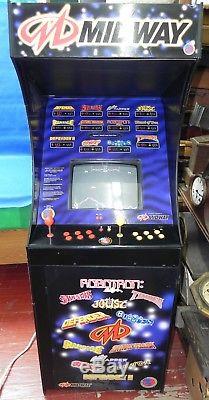 Machine À Jeu D'arcade Midway Vintage Multi Games Works Perfect